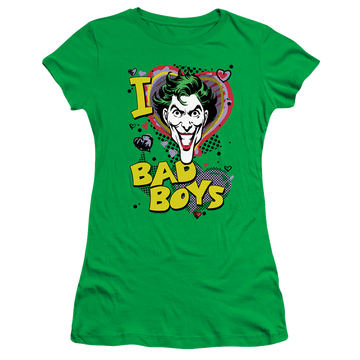 Joker, The I Heart Bad Boys 2 - Juniors T-Shirt Juniors T-Shirt Joker   