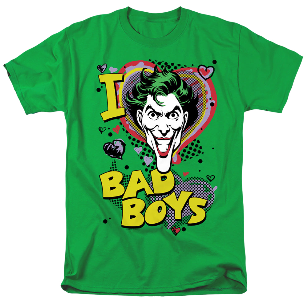 Joker, The I Heart Bad Boys 2 - Men's Regular Fit T-Shirt Men's Regular Fit T-Shirt Joker   