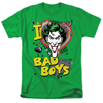 Joker, The I Heart Bad Boys 2 - Men's Regular Fit T-Shirt Men's Regular Fit T-Shirt Joker   