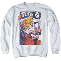 Harley Quinn Loves Wacky Fury - Men's Crewneck Sweatshirt Men's Crewneck Sweatshirt Harley Quinn   