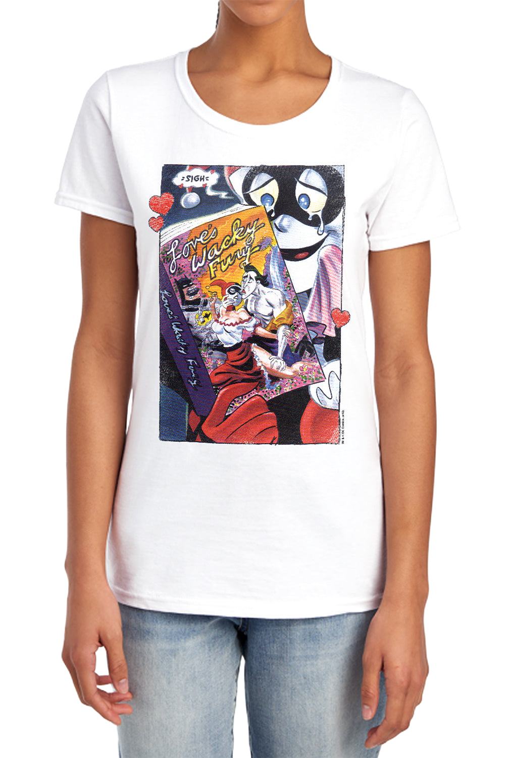 Harley Quinn Loves Wacky Fury - Women's T-Shirt Women's T-Shirt Harley Quinn   