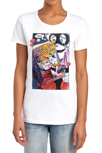 Harley Quinn Loves Wacky Fury - Women's T-Shirt Women's T-Shirt Harley Quinn   