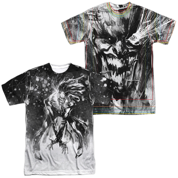 Joker, The Sketchy Joker (Front/Back Print) - Men's All-Over Print T-Shirt Men's All-Over Print T-Shirt Joker   