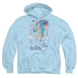 Superman Rainbow Love - Pullover Hoodie Pullover Hoodie Superman   