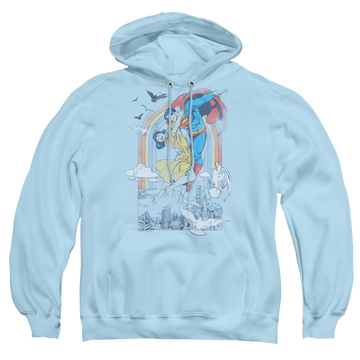 Superman Rainbow Love - Pullover Hoodie Pullover Hoodie Superman   