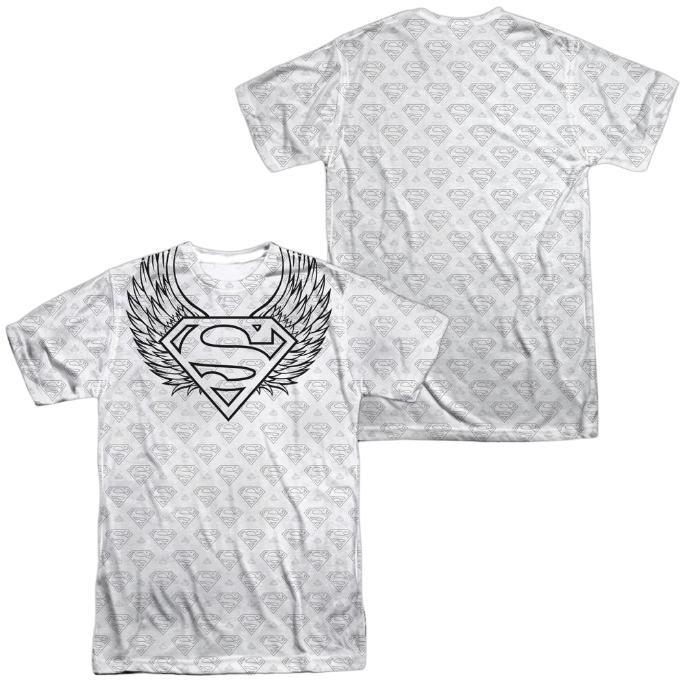 Superman Winged Shield Repeat - Men's All-Over Print T-Shirt Men's All-Over Print T-Shirt Superman   