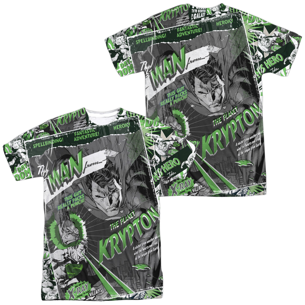 Superman Man From Krypton - Men's All-Over Print T-Shirt Men's All-Over Print T-Shirt Superman   