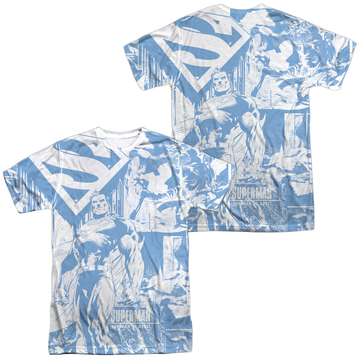 Superman Man Of Steel Collage - Men's All-Over Print T-Shirt Men's All-Over Print T-Shirt Superman   