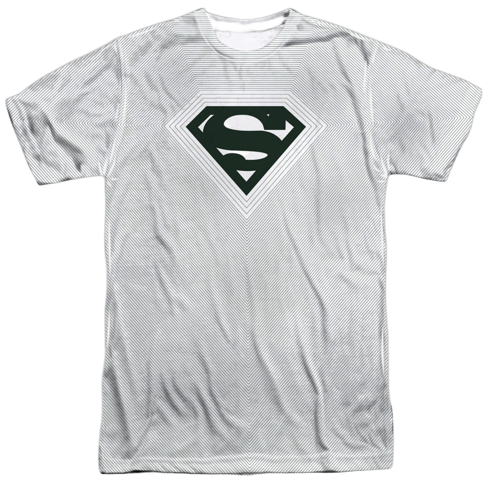 Superman Optical Stripes - Men's All-Over Print T-Shirt Men's All-Over Print T-Shirt Superman   
