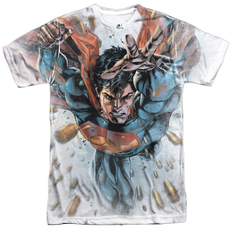 Superman Bullets In The Sky - Men's All-Over Print T-Shirt Men's All-Over Print T-Shirt Superman   