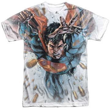 Superman Bullets In The Sky - Men's All-Over Print T-Shirt Men's All-Over Print T-Shirt Superman   