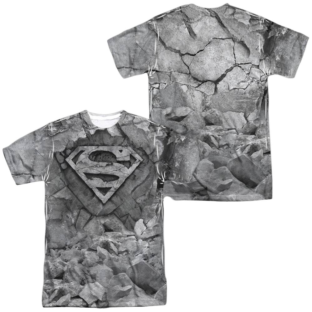 Superman Rock & Rumble (Front/Back Print) - Men's All-Over Print T-Shirt Men's All-Over Print T-Shirt Superman   