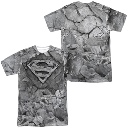Superman Rock & Rumble (Front/Back Print) - Men's All-Over Print T-Shirt Men's All-Over Print T-Shirt Superman   