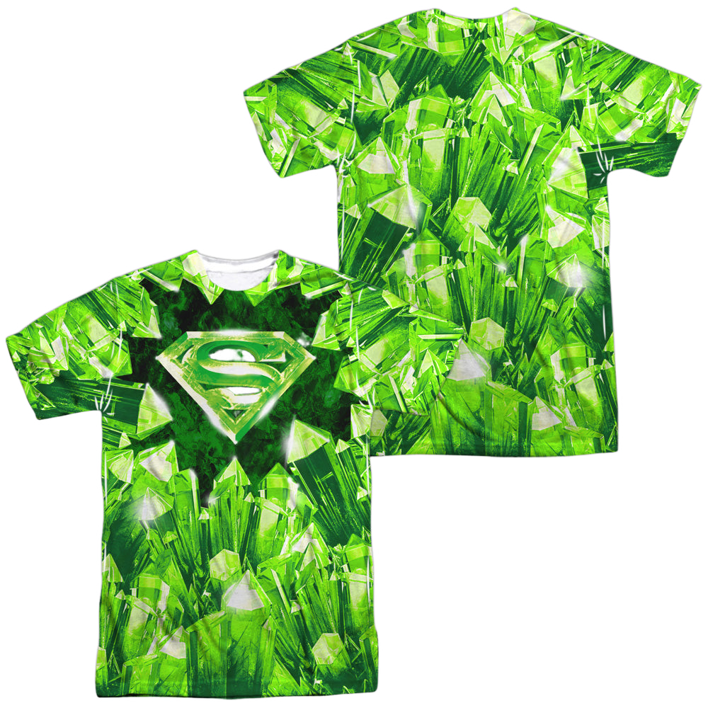 Superman Kryptonite Shield (Front/Back Print) - Men's All-Over Print T-Shirt Men's All-Over Print T-Shirt Superman   
