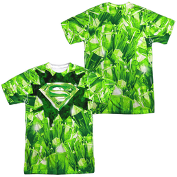 Superman Kryptonite Shield (Front/Back Print) - Men's All-Over Print T-Shirt Men's All-Over Print T-Shirt Superman   