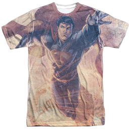 Superman Soar Above - Men's All-Over Print T-Shirt Men's All-Over Print T-Shirt Superman   