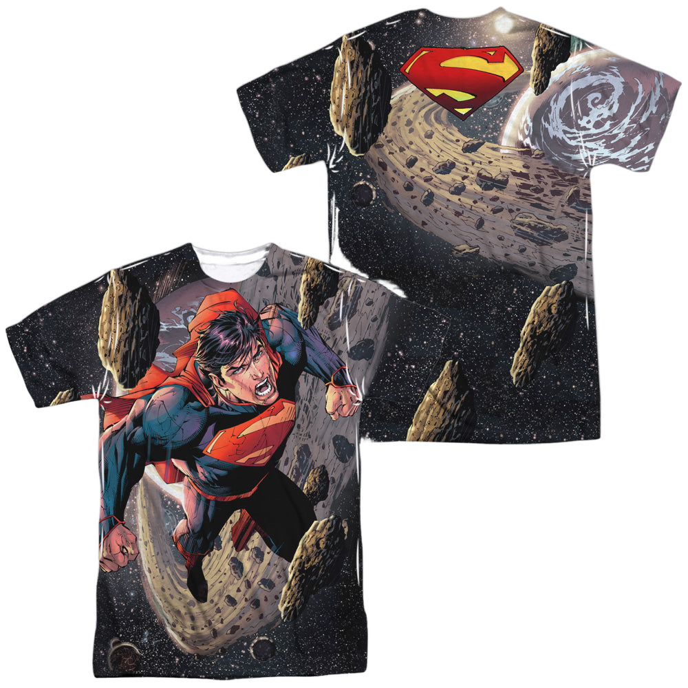 Superman Up Up (Front/Back Print) - Men's All-Over Print T-Shirt Men's All-Over Print T-Shirt Superman   