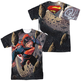 Superman Up Up (Front/Back Print) - Men's All-Over Print T-Shirt Men's All-Over Print T-Shirt Superman   