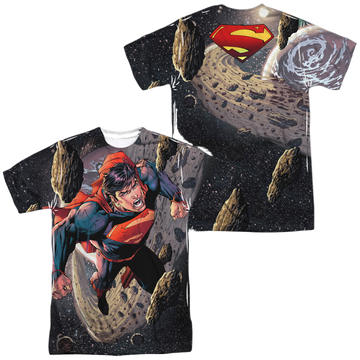 Superman Up Up (Front/Back Print) - Men's All-Over Print T-Shirt Men's All-Over Print T-Shirt Superman   