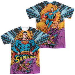 Superman Blast Off (Front/Back Print) - Men's All-Over Print T-Shirt Men's All-Over Print T-Shirt Superman   