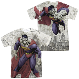 Superman Bizarro Sub (Front/Back Print) - Men's All-Over Print T-Shirt Men's All-Over Print T-Shirt Superman   