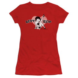 Betty Boop Vintage Cutie Pup - Juniors T-Shirt Juniors T-Shirt Betty Boop   
