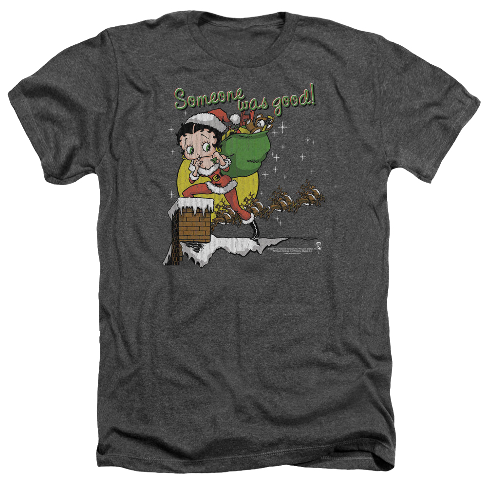 Betty Boop Chimney - Men's Heather T-Shirt Men's Heather T-Shirt Betty Boop   