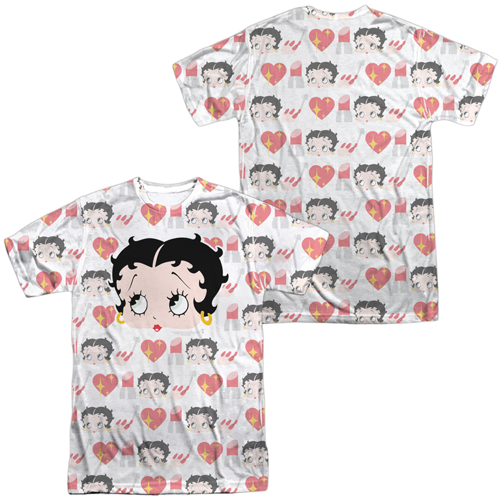 Betty Boop Symbol Sub (Front/Back Print) - Men's All-Over Print T-Shirt Men's All-Over Print T-Shirt Betty Boop   