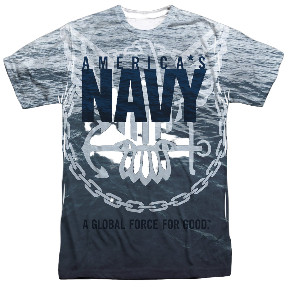 U.S. Navy Force For Good - Men's All-Over Print T-Shirt Men's All-Over Print T-Shirt U.S. Navy   