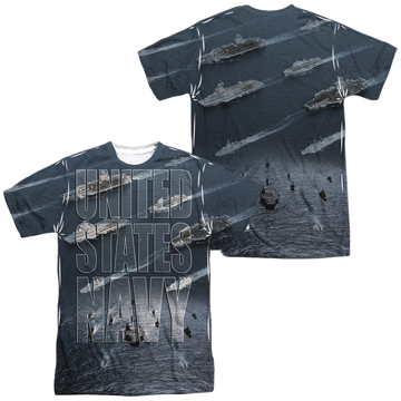 U.S. Navy Fleet (Front/Back Print) - Men's All-Over Print T-Shirt Men's All-Over Print T-Shirt U.S. Navy   