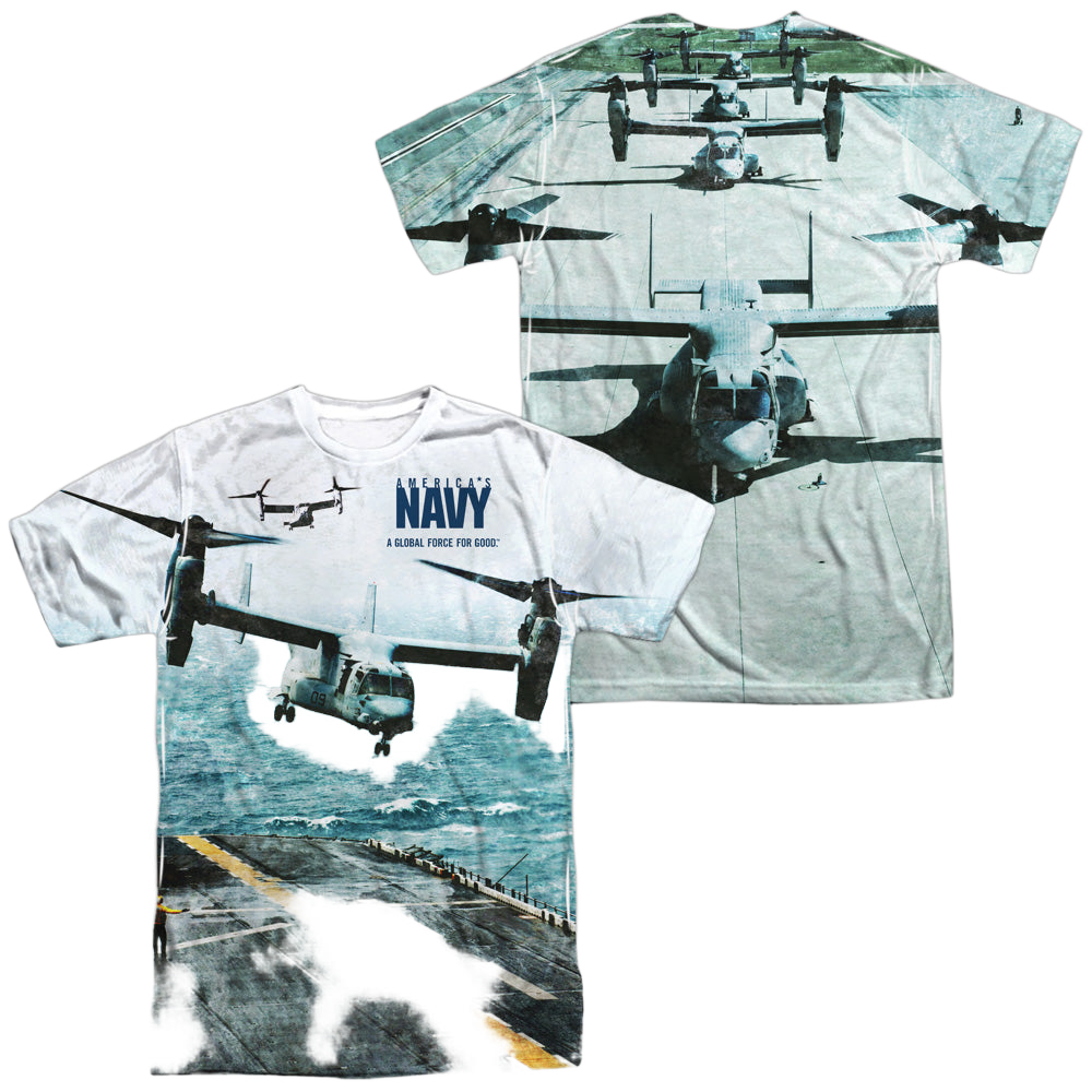 U.S. Navy Osprey (Front/Back Print) - Men's All-Over Print T-Shirt Men's All-Over Print T-Shirt U.S. Navy   
