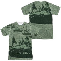 U.S. Army Tank Up (Front/Back Print) - Men's All-Over Print T-Shirt Men's All-Over Print T-Shirt U.S. Army   