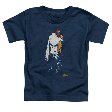 Elvis Presley Yellow Scarf - Kid's T-Shirt Kid's T-Shirt (Ages 4-7) Elvis Presley   