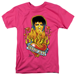 Elvis Presley Burning Love - Men's Regular Fit T-Shirt Men's Regular Fit T-Shirt Elvis Presley   