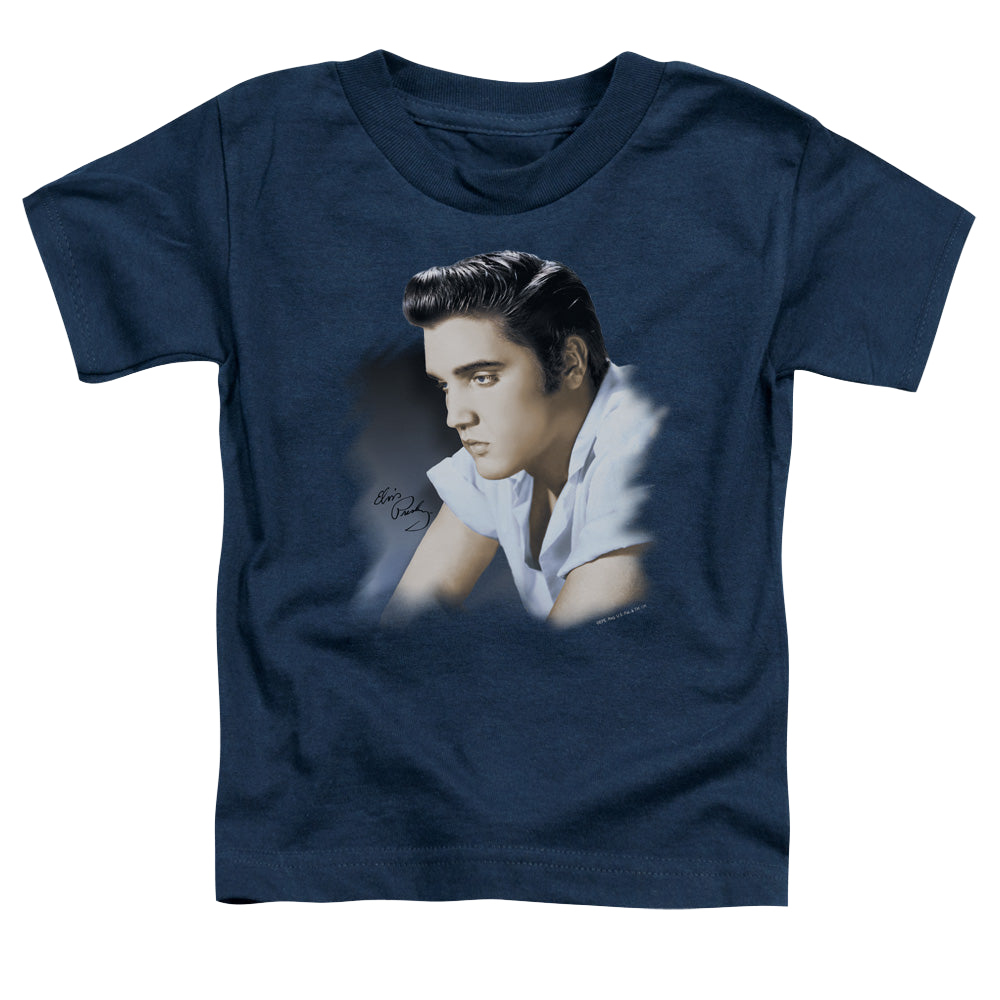 Elvis Presley Blue Profile - Kid's T-Shirt Kid's T-Shirt (Ages 4-7) Elvis Presley   