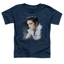 Elvis Presley Blue Profile - Kid's T-Shirt Kid's T-Shirt (Ages 4-7) Elvis Presley   