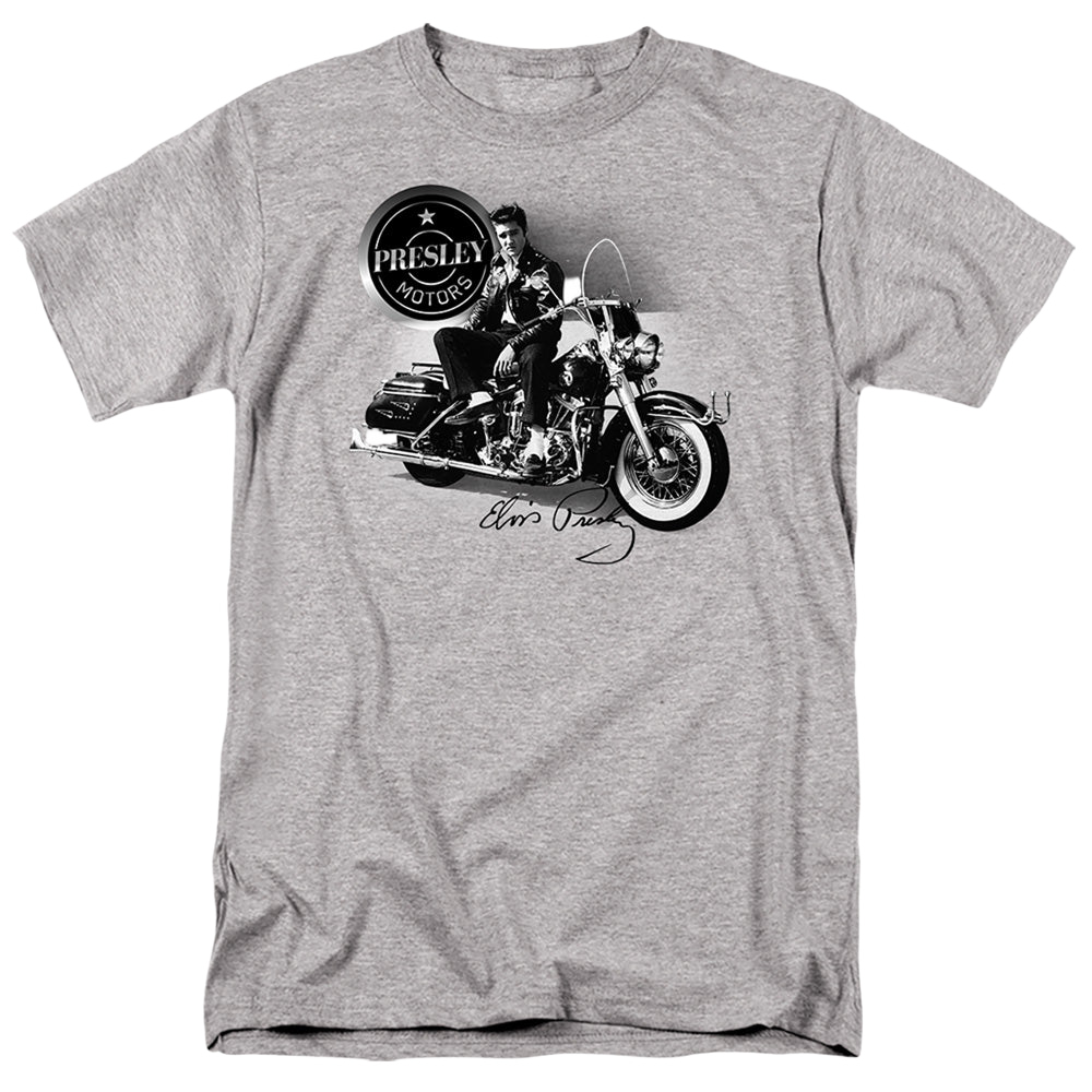 Elvis Presley Presley Motors - Men's Regular Fit T-Shirt Men's Regular Fit T-Shirt Elvis Presley   