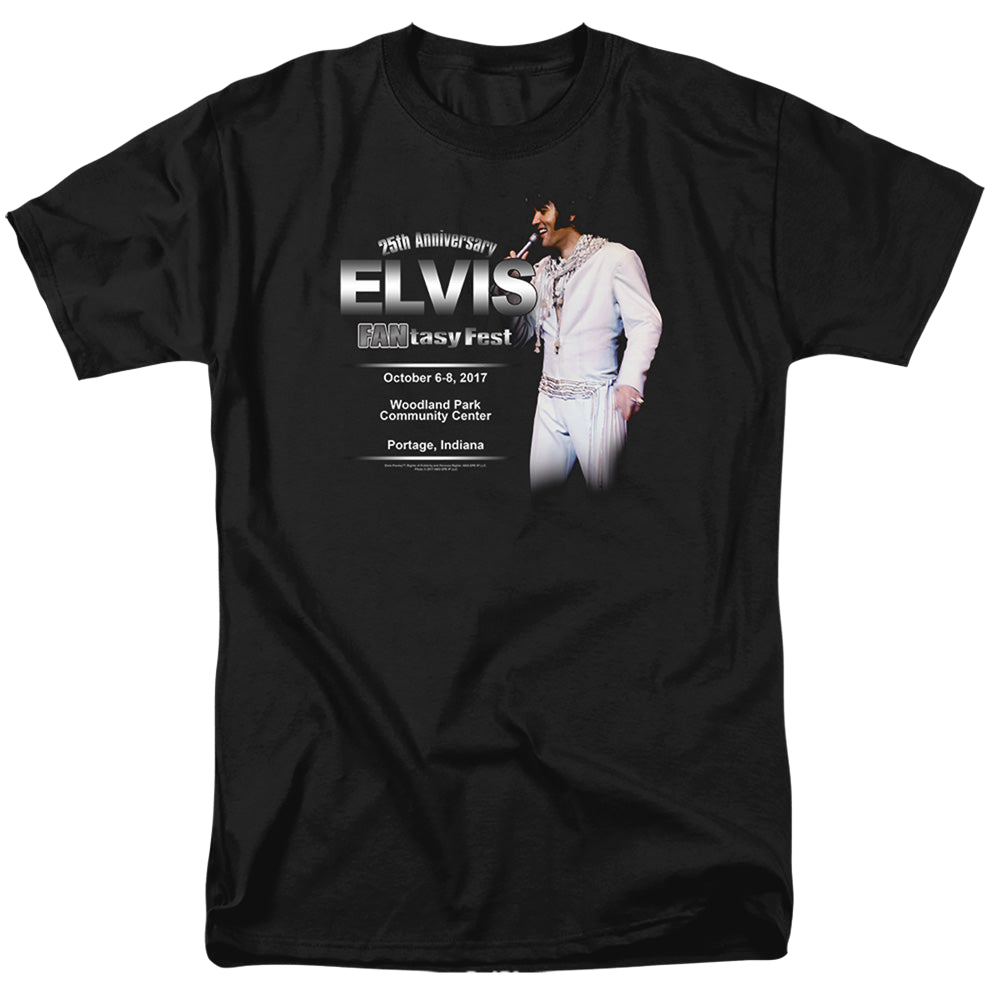 Elvis Presley 25Th Fanfasty Fest - Men's Regular Fit T-Shirt Men's Regular Fit T-Shirt Elvis Presley   