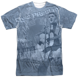 Elvis Presley Elvis Crowd Pleaser - Men's All-Over Print T-Shirt Men's All-Over Print T-Shirt Elvis Presley   