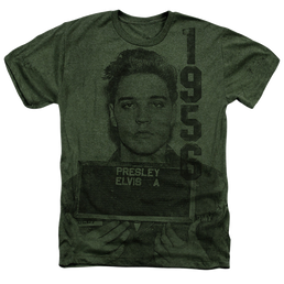 Elvis Presley 1956 Mugshot - Men's All-Over Heather T-Shirt Men's All-Over Heather T-Shirt Elvis Presley   