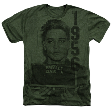 Elvis Presley 1956 Mugshot - Men's All-Over Heather T-Shirt Men's All-Over Heather T-Shirt Elvis Presley   