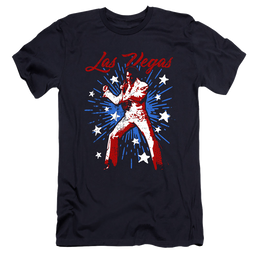 Elvis Presley Vegas Superstar - Men's Premium Slim Fit T-Shirt Men's Premium Slim Fit T-Shirt Elvis Presley   