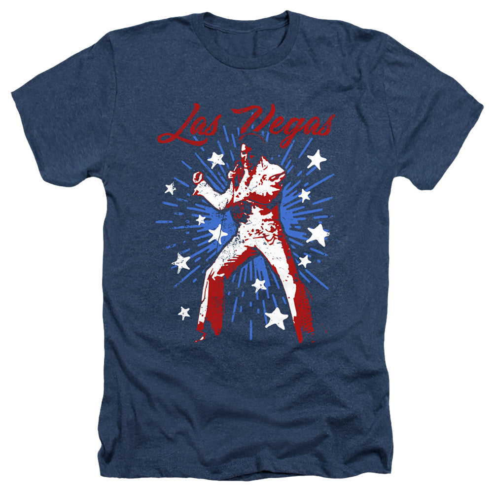Elvis Presley Vegas Superstar - Men's Heather T-Shirt Men's Heather T-Shirt Elvis Presley   