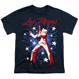Elvis Presley Vegas Superstar - Youth T-Shirt Youth T-Shirt (Ages 8-12) Elvis Presley   