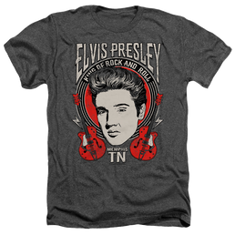Elvis Presley Elvis Rock - Men's Heather T-Shirt Men's Heather T-Shirt Elvis Presley   