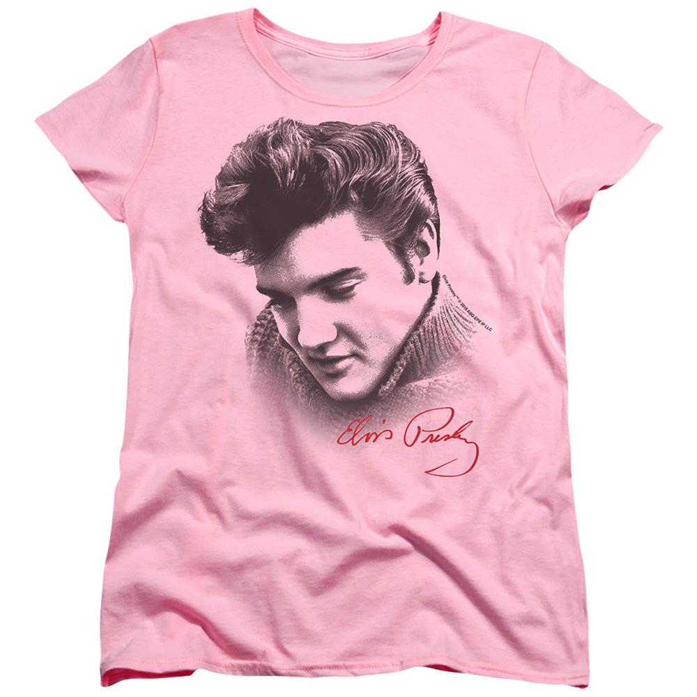 Elvis Presley Portrait Of A King - Women's T-Shirt Women's T-Shirt Elvis Presley   