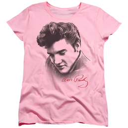 Elvis Presley Portrait Of A King - Women's T-Shirt Women's T-Shirt Elvis Presley   