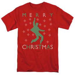 Elvis Presley Dancing Ugly Christmas - Men's Regular Fit T-Shirt Men's Regular Fit T-Shirt Elvis Presley   