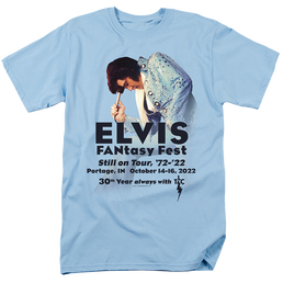 Elvis Presley Elvis Fantasy Fest 2022 Lights - Men's Regular Fit T-Shirt Men's Regular Fit T-Shirt Elvis Presley   