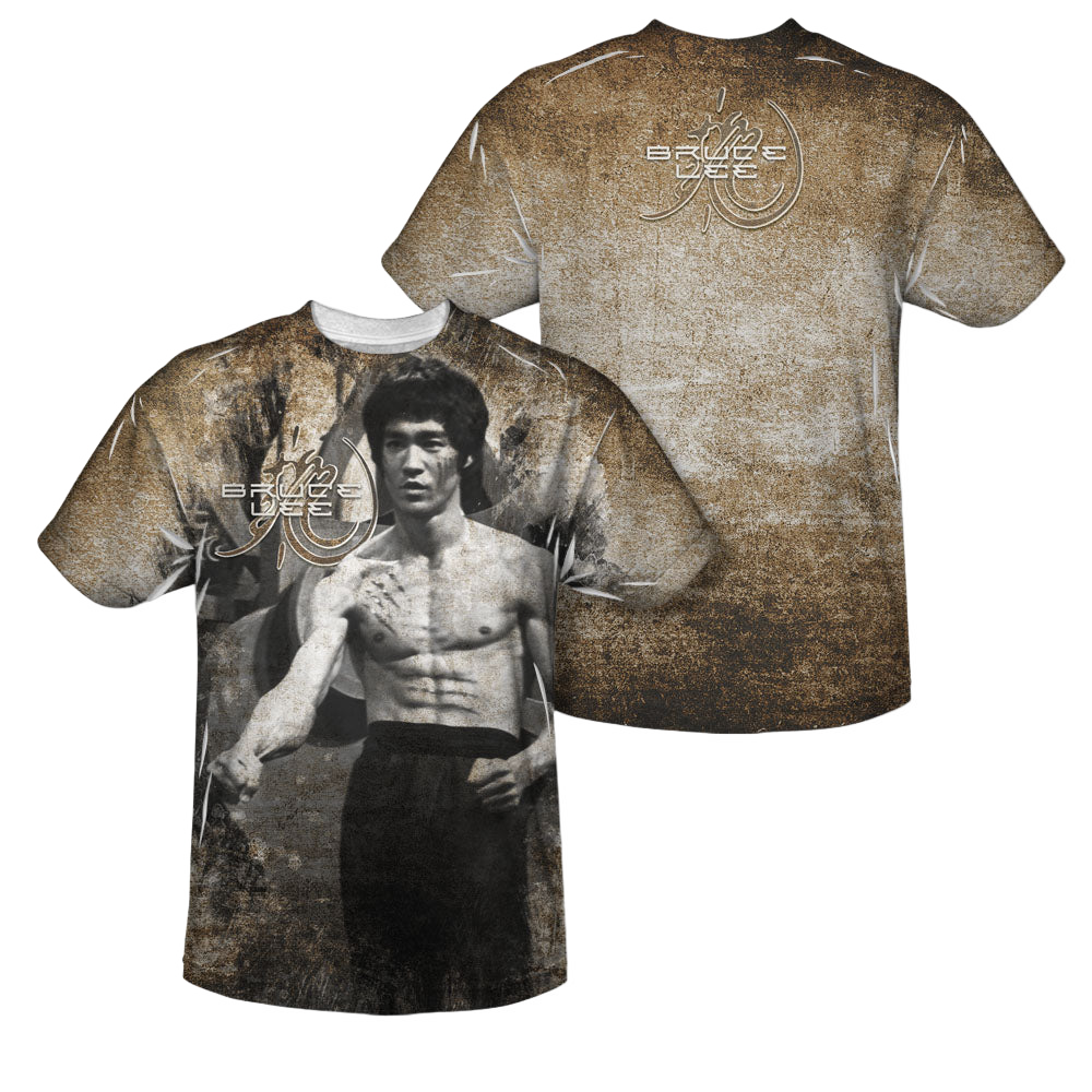Bruce Lee Bruce Lee Thee Lee (Front Back Print) - Men's All-Over Print T-Shirt Men's All-Over Print T-Shirt Bruce Lee   